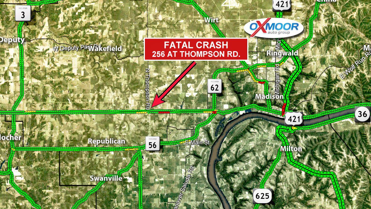 Traffic map_Fatal crash SR 256 in Jefferson Co., Ind..jpg
